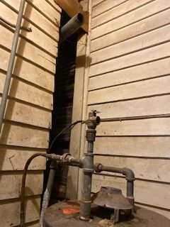 Home Inspection defective water heater defective vent